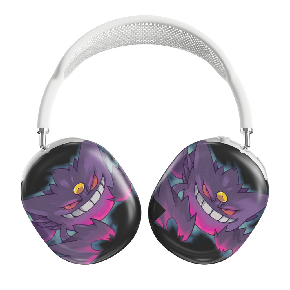 Glowing Dark Gengar Pokemon Art Airpods Max Tough Case