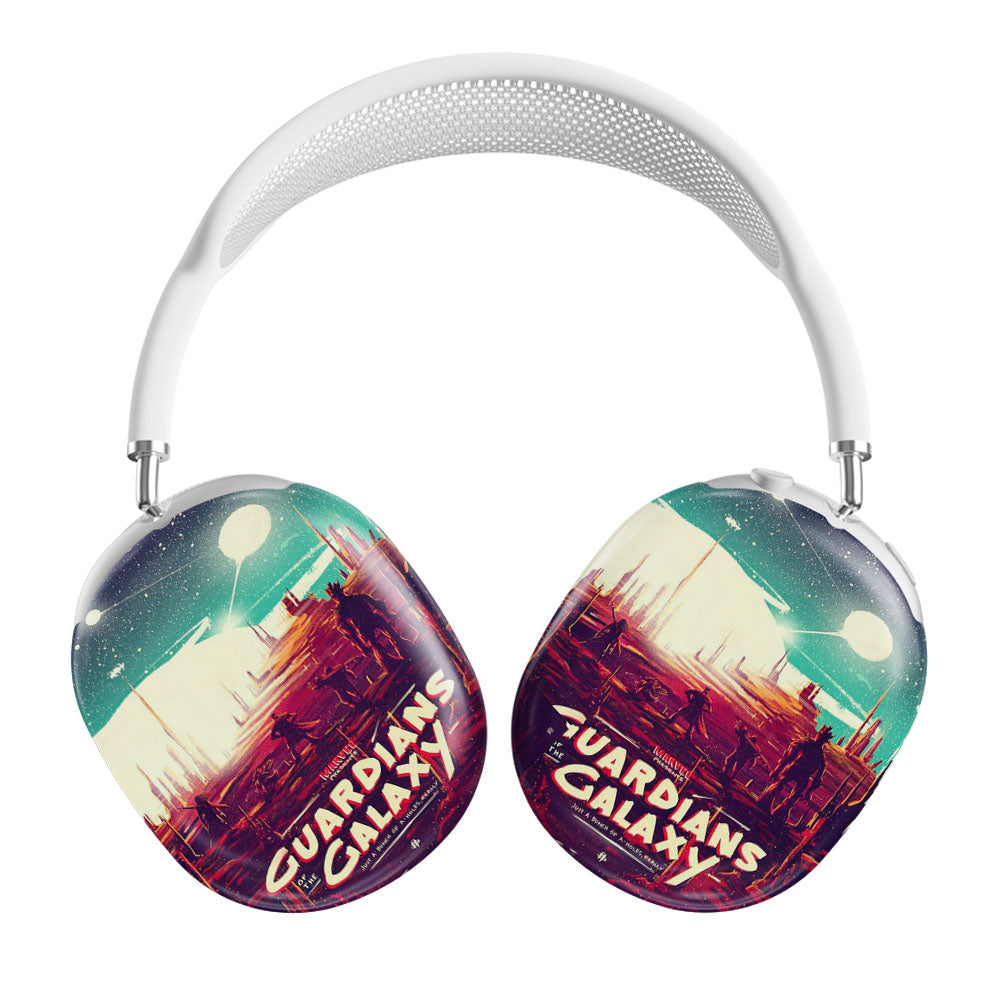 Guardians Of The Galaxy Marvel Poster Airpods Max Tough Case
