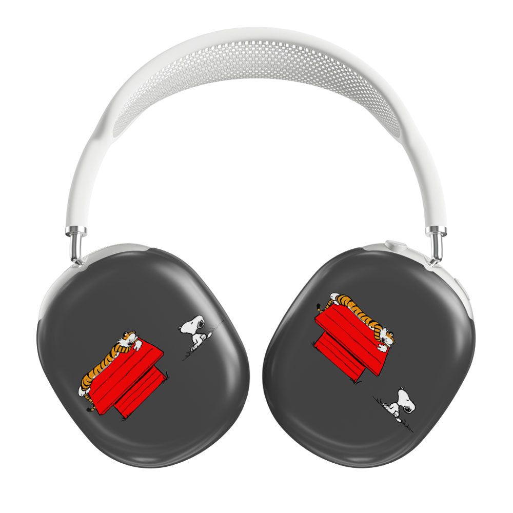 Hobbes Is A Top Snoopy House Airpods Max Tough Case