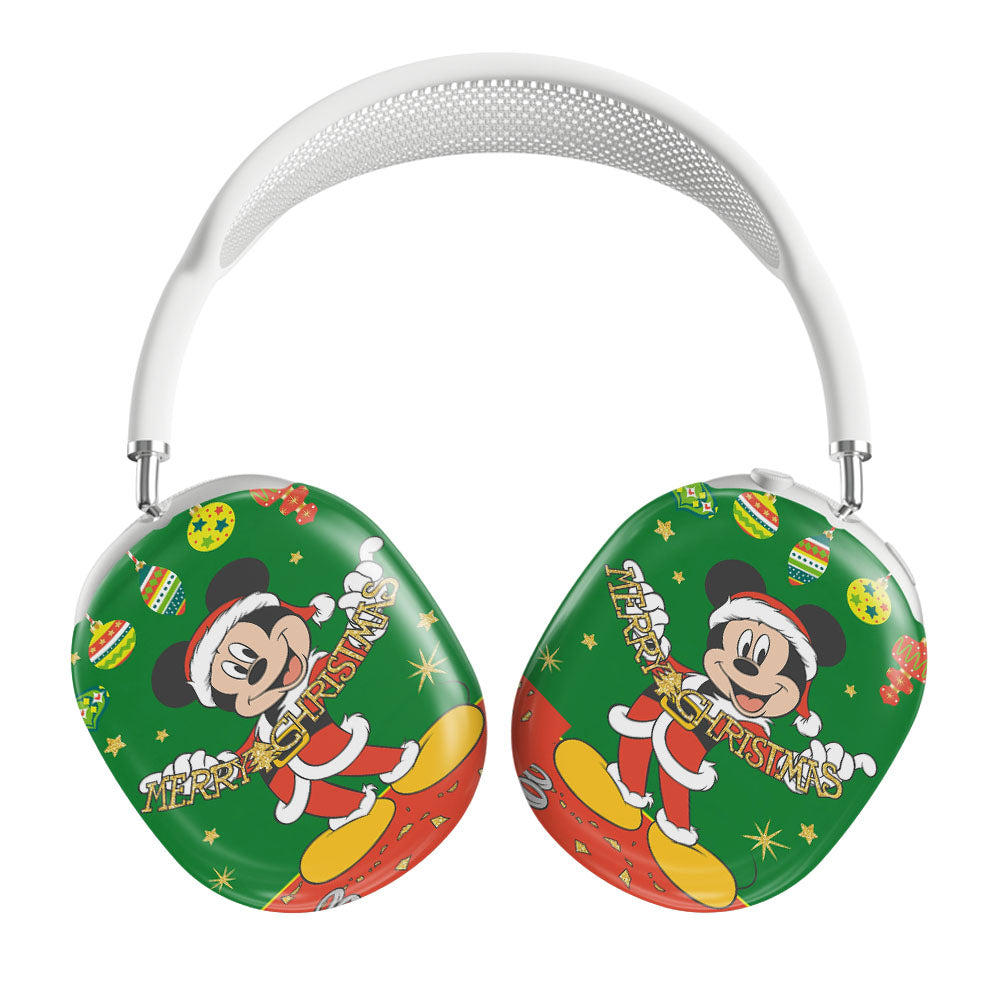 Merry Christmas Cutout Mickey Airpods Max Tough Case