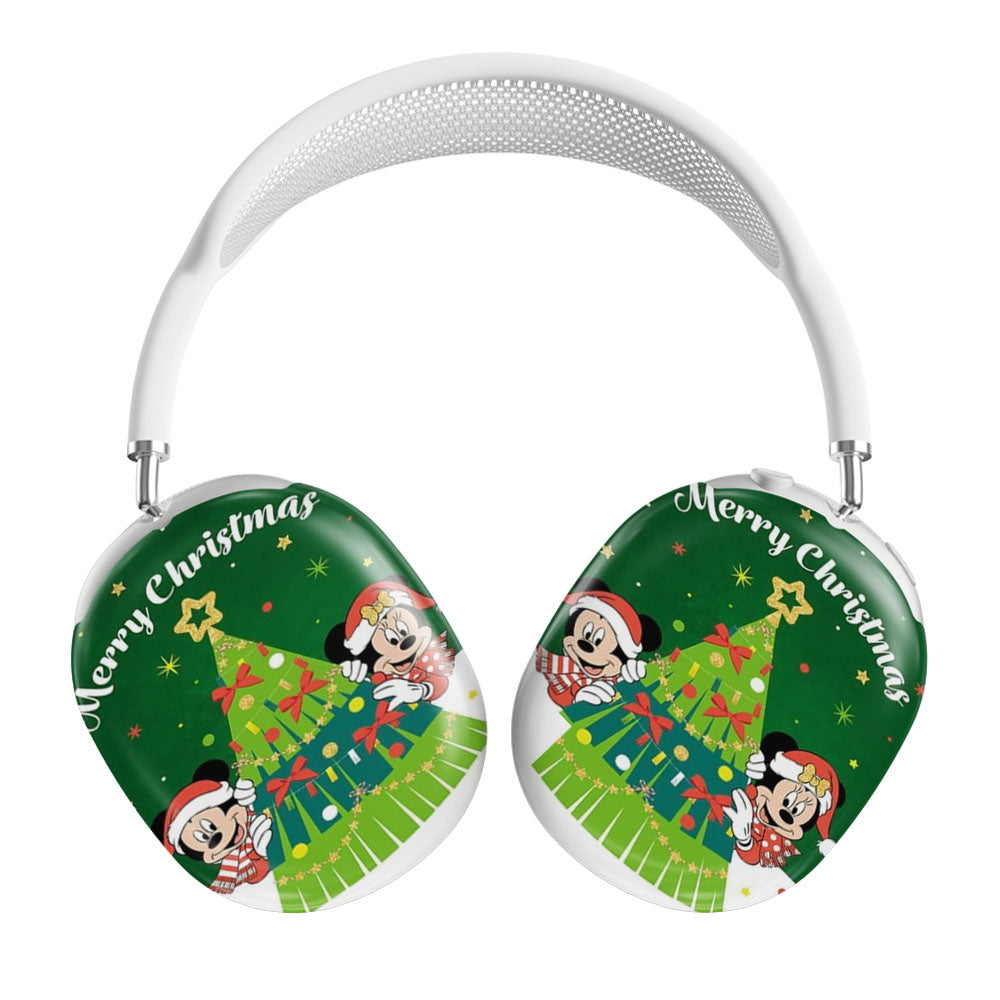 Merry Christmas Mickey And Minnie Tree Airpods Max Tough Case