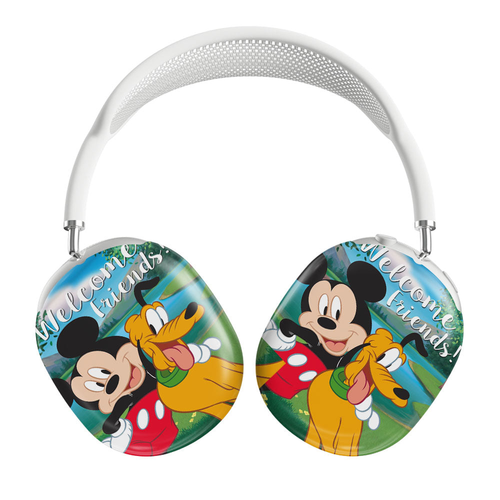 Mickey & Pluto Welcome Friends Airpods Max Tough Case