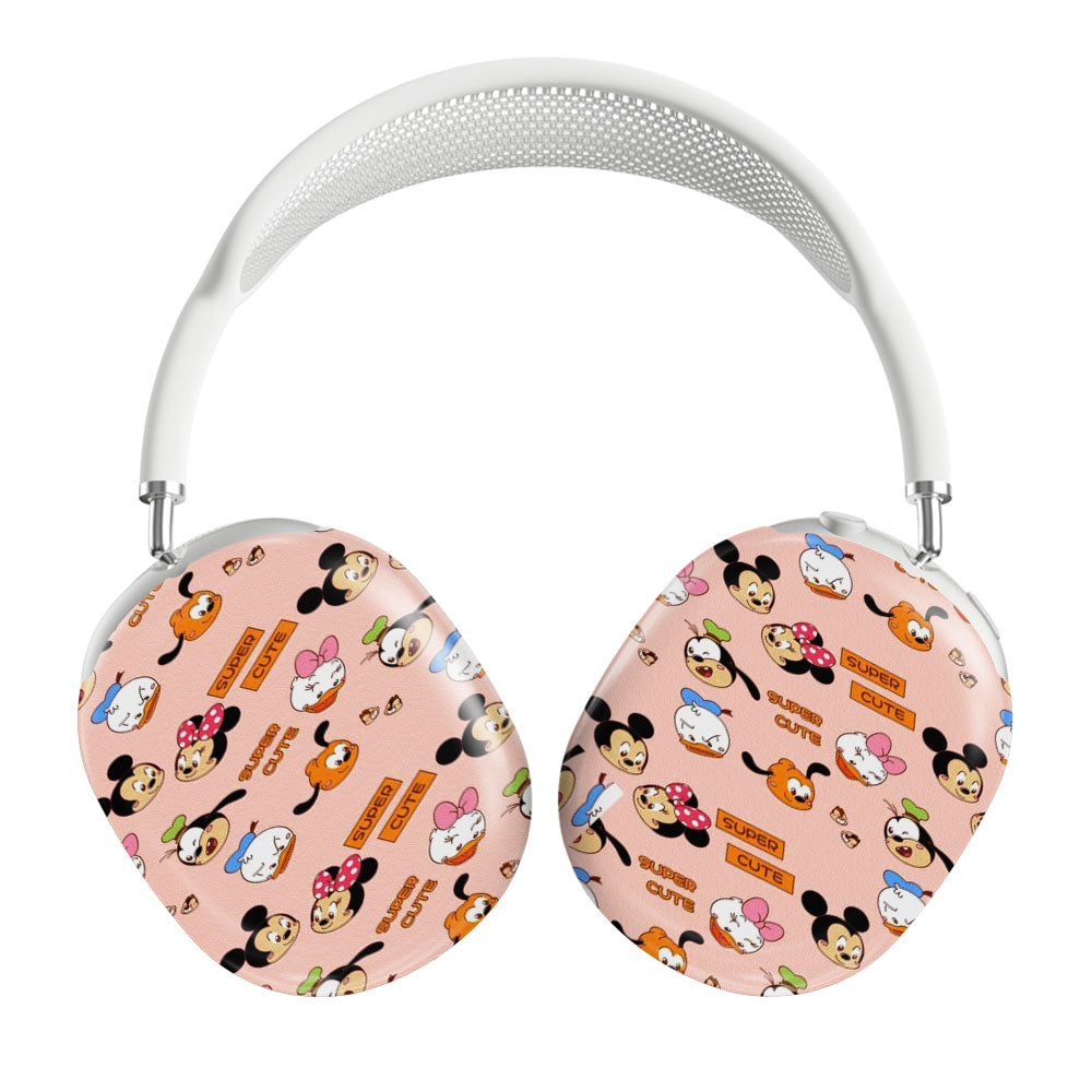 Mickey Minnie And Friends Cute Doodle Airpods Max Tough Case