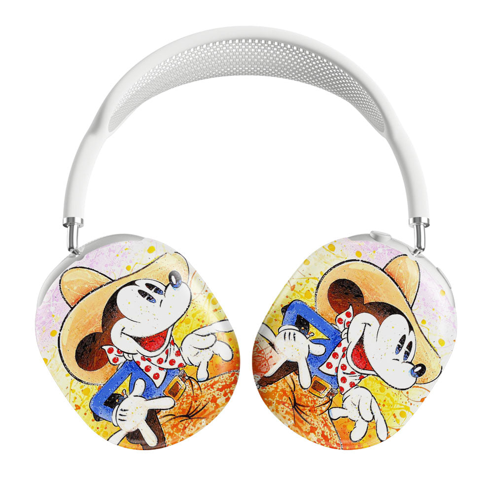 Mickey Mouse Brush Art Airpods Max Tough Case