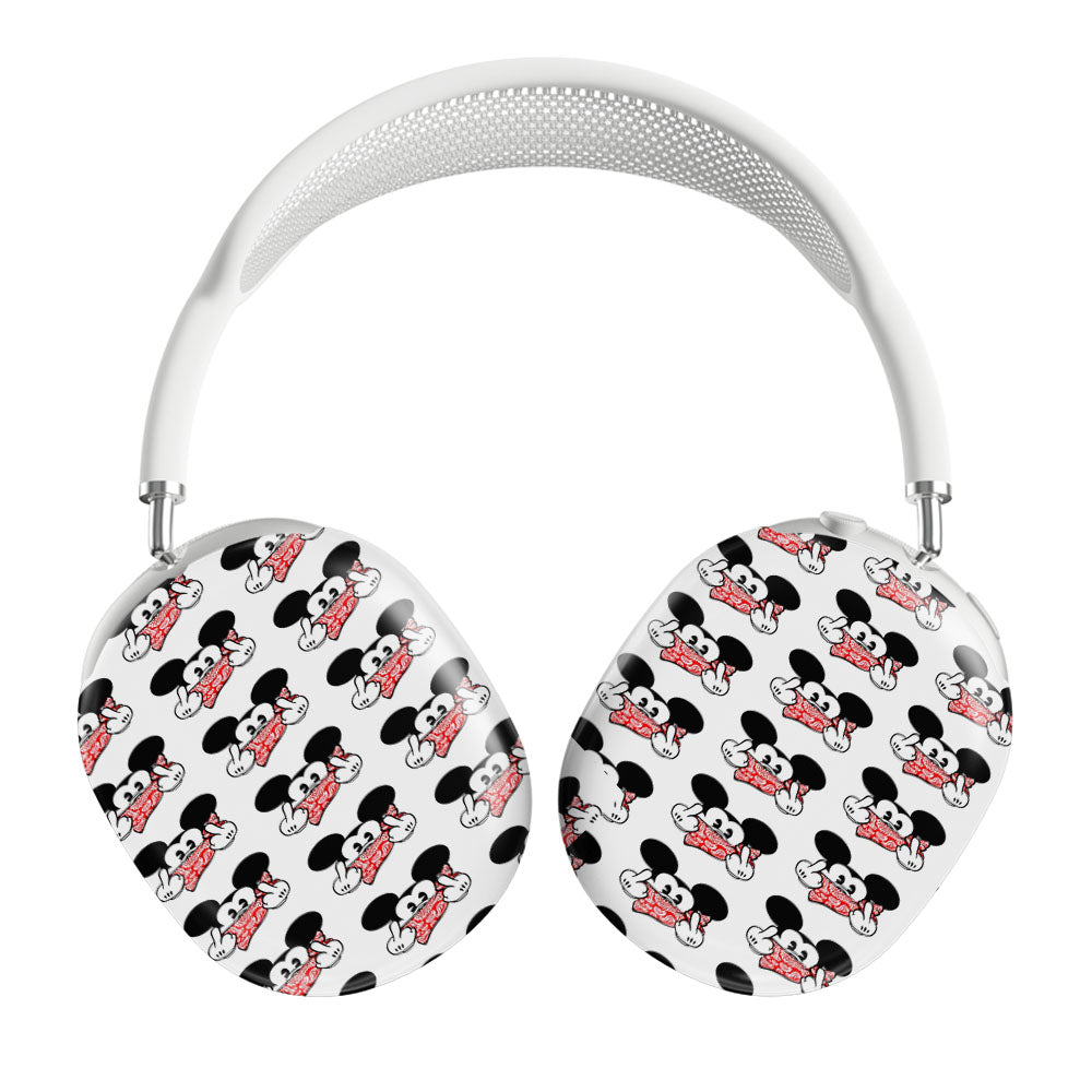 Mickey Mouse Obey Pattern Airpods Max Tough Case