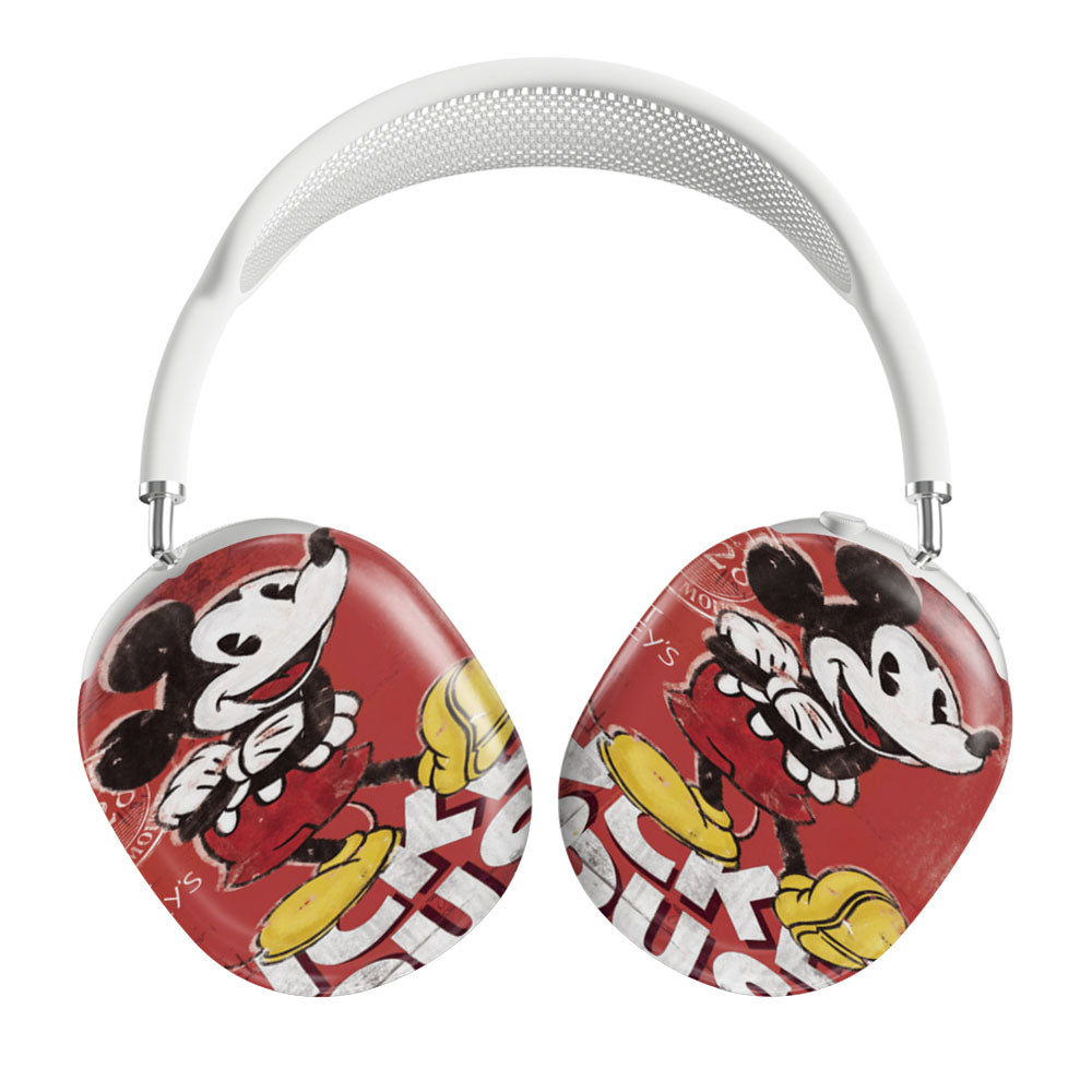 Mickey Mouse Retro Red Maxi Poster Airpods Max Tough Case