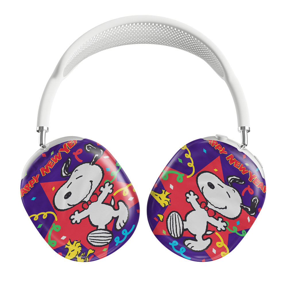 New Years Snoopy Airpods Max Tough Case