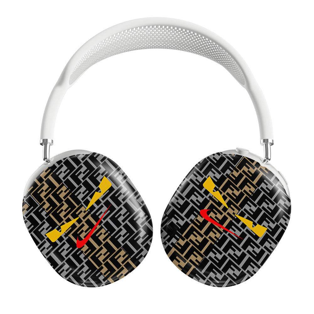 Nike Fendi Roma Eyes Airpods Max Tough Case