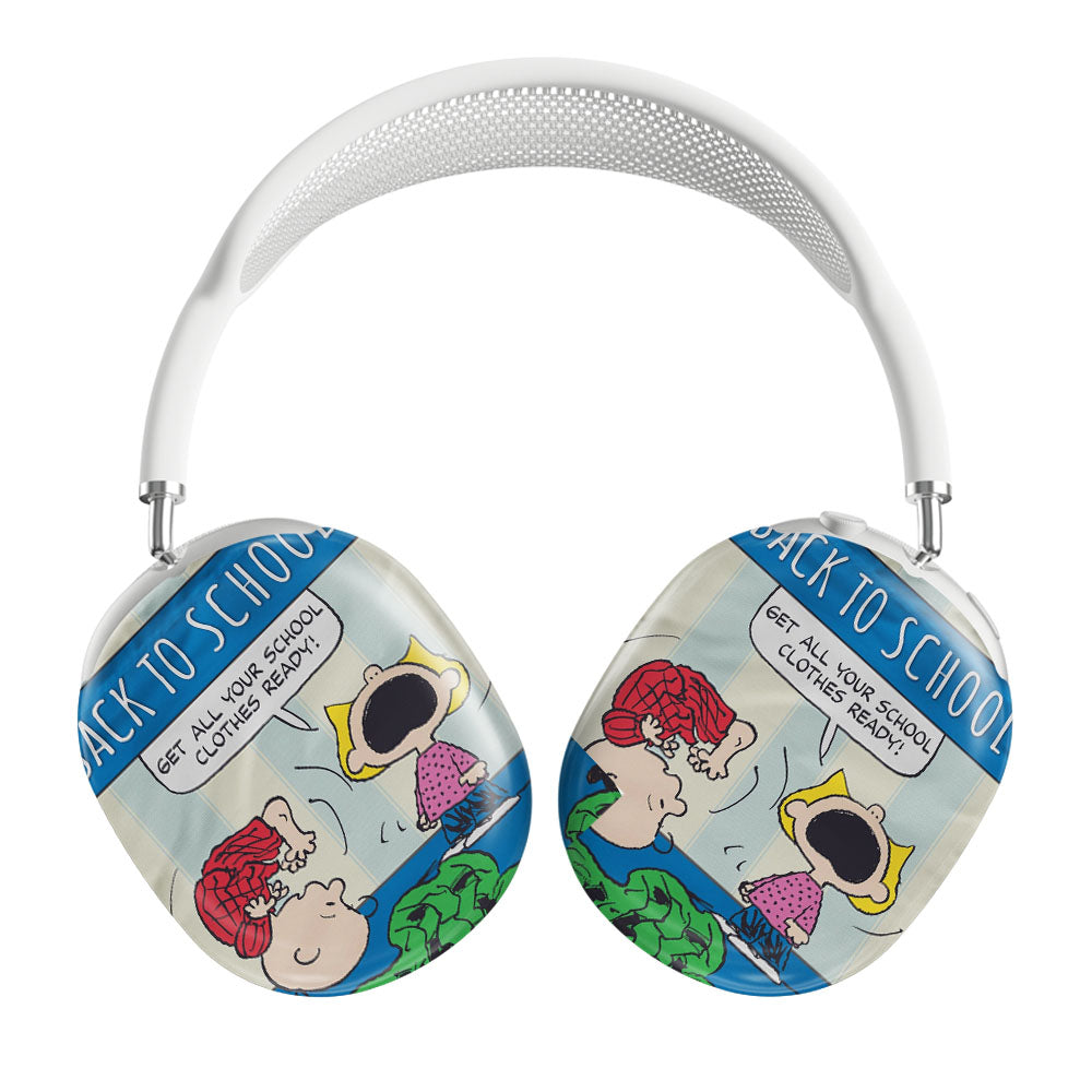 Peanuts Back To School Charlie Brown Airpods Max Tough Case