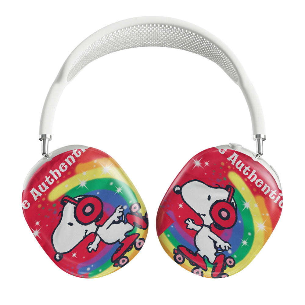 Peanuts Be Authentic Snoopy Roller-Skate Airpods Max Tough Case