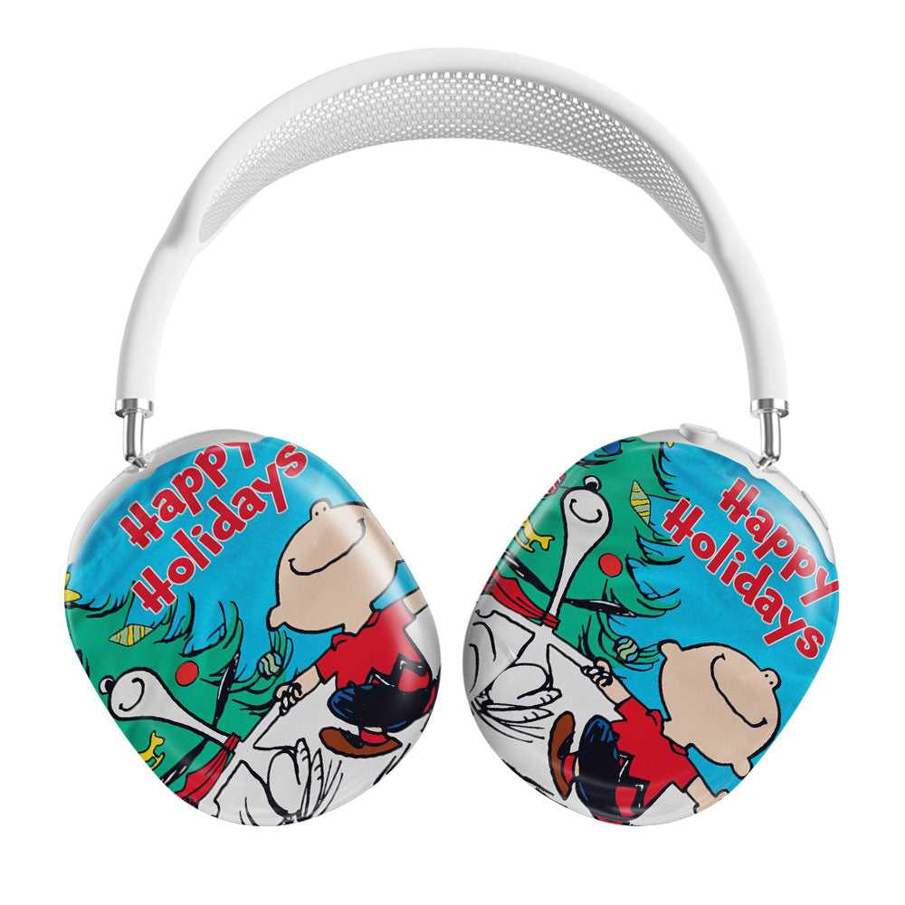 Peanuts Christmas Snoopy And Charlie Brown Airpods Max Tough Case