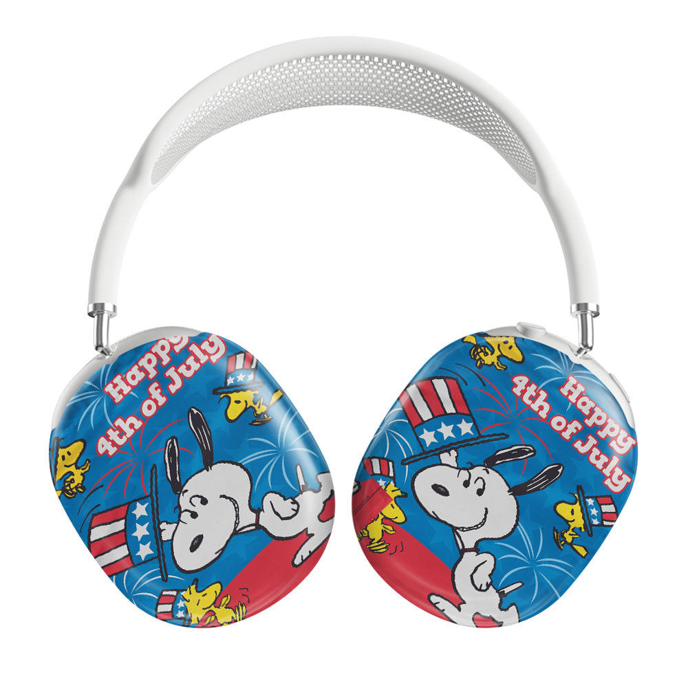 Peanuts Happy Fourth Top Hat Snoopy Airpods Max Tough Case