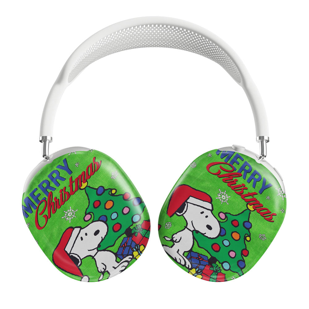 Peanuts Merry Christmas Snoopy Airpods Max Tough Case