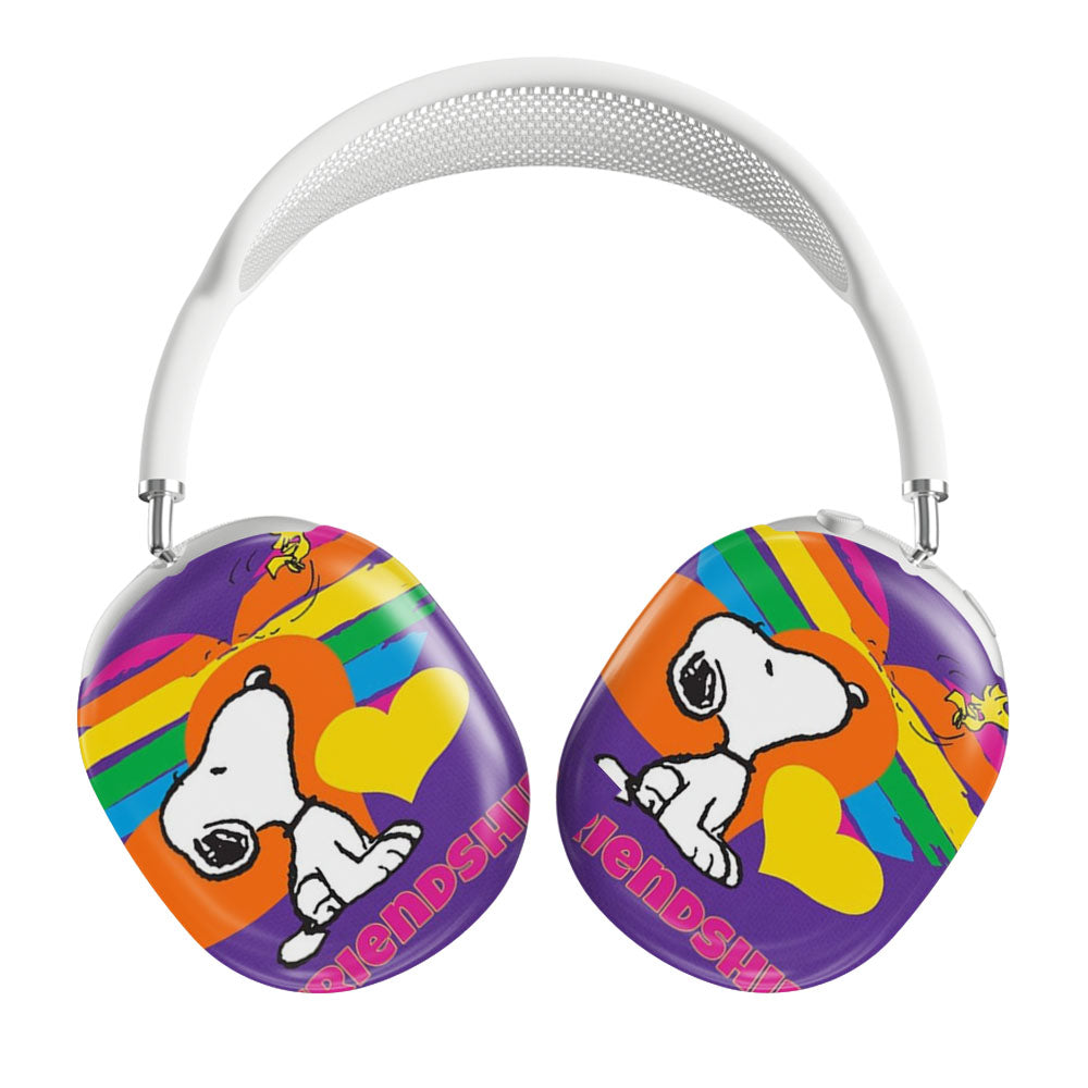Peanuts Rainbow Friendship Snoopy Airpods Max Tough Case
