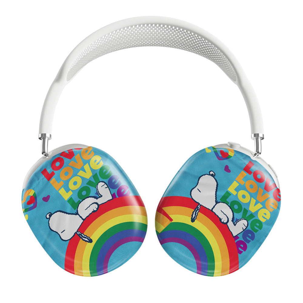 Peanuts Rainbow Pride Snoopy Airpods Max Tough Case