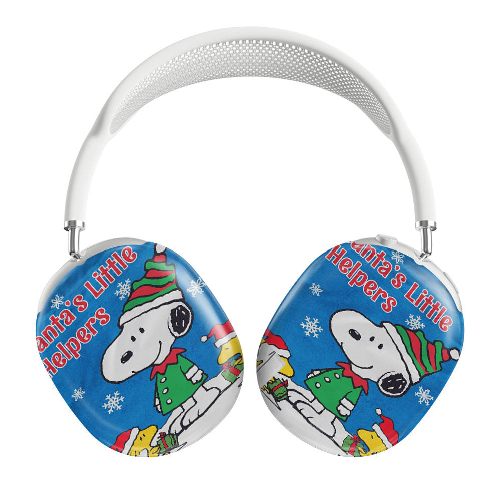 Peanuts Santa'S Little Helpers Snoopy And Woodstock Christmas Airpods Max Tough Case