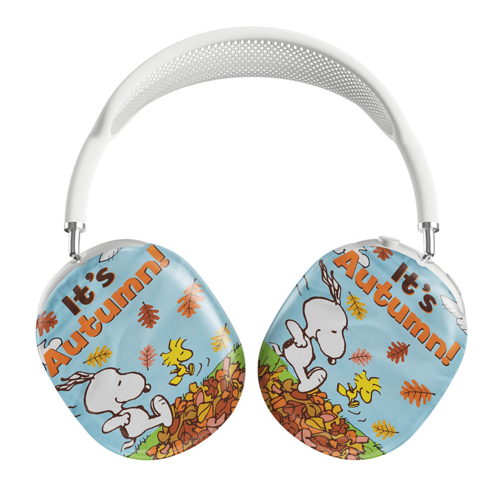 Peanuts Snoopy Fall Flag Snoopy And Woodstock Autumn Airpods Max Tough Case