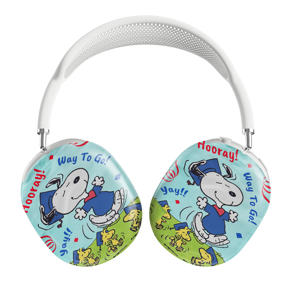 Peanuts Snoopy Graduation Airpods Max Tough Case