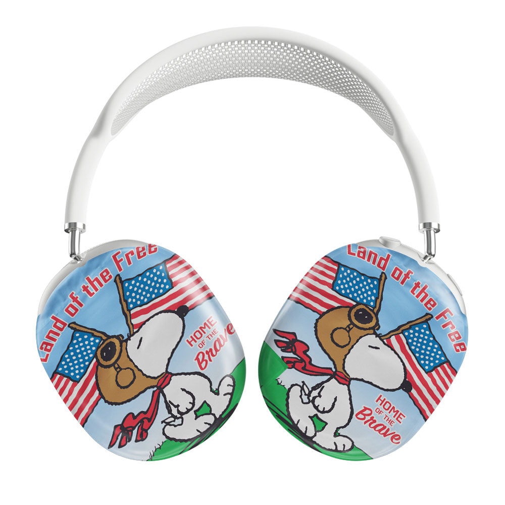 Peanuts Snoopy Land Of The Free Airpods Max Tough Case