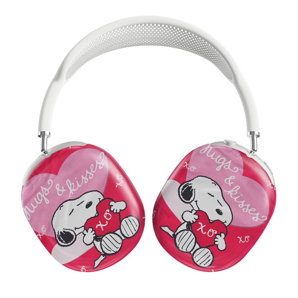 Peanuts Valentines Day Hugs And Kisses Airpods Max Tough Case