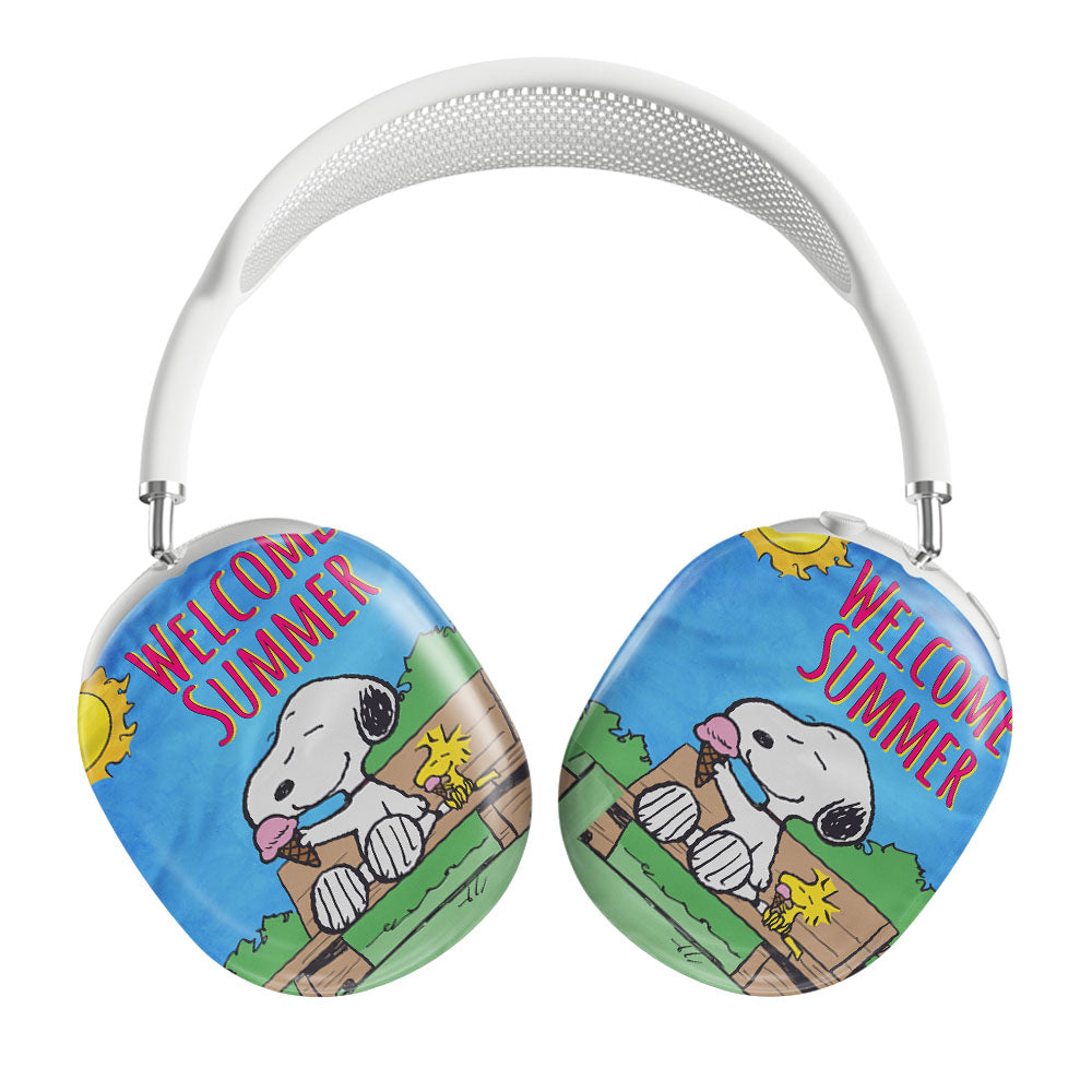 Peanuts Welcome Summer Snoopy & Woodstock Airpods Max Tough Case