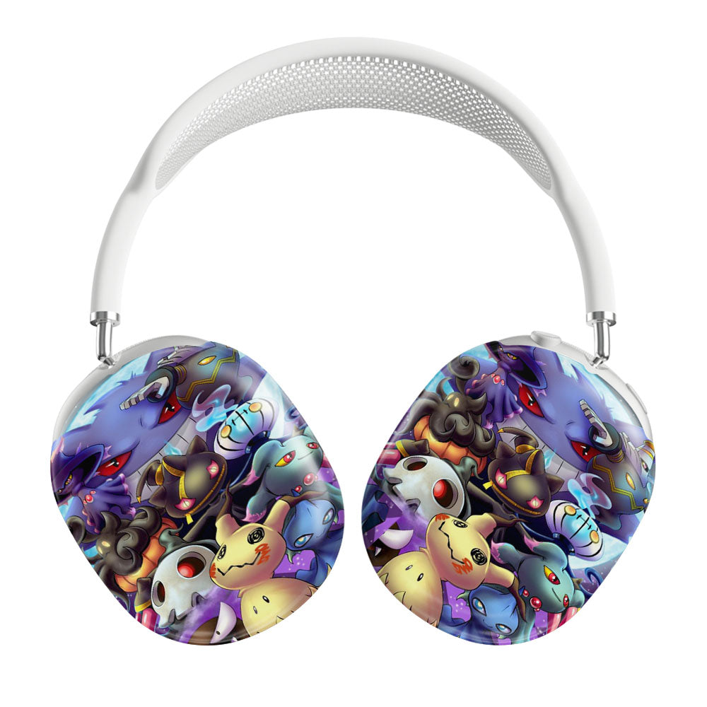 Pikachu And Pokemon Night Doodle Airpods Max Tough Case