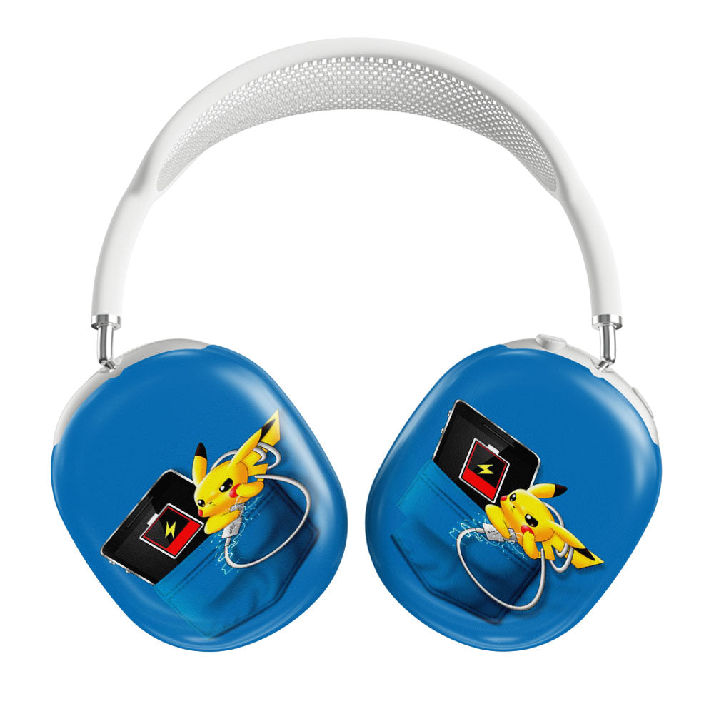 Pikachu Charger In The Pocket Airpods Max Tough Case