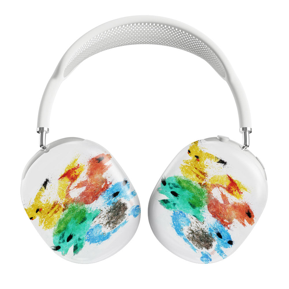 Pikachu Painting Pokemon Airpods Max Tough Case