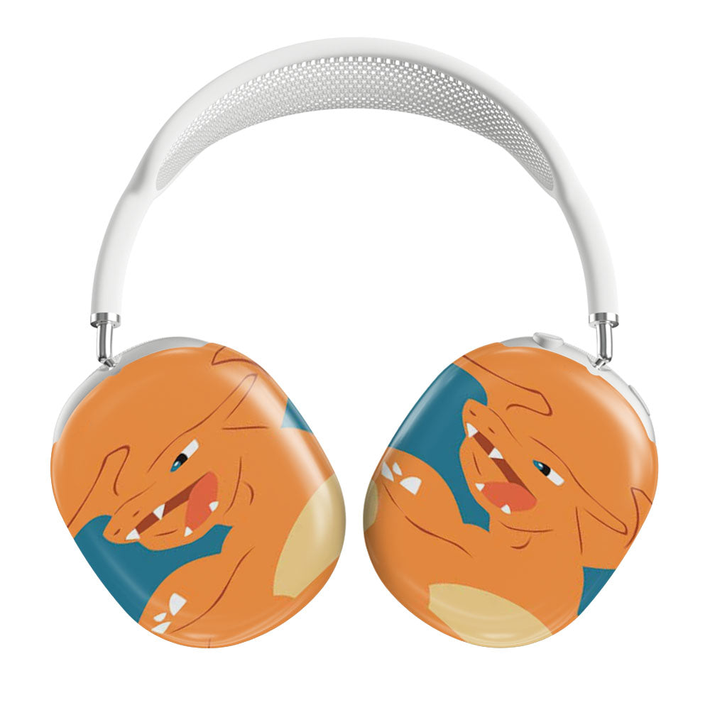 Pokemon Charizard Orange Bkg Airpods Max Tough Case