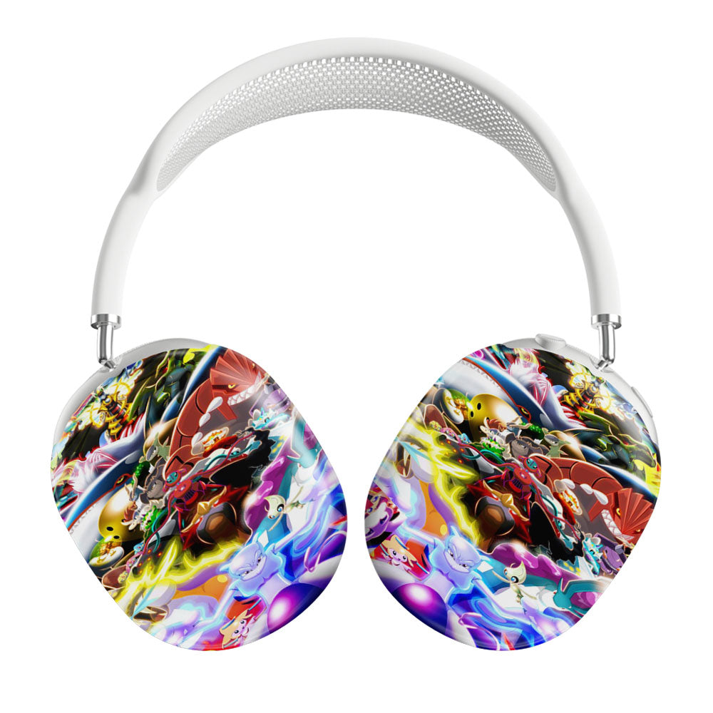 Pokemon Collection Of Neon Time Airpods Max Tough Case