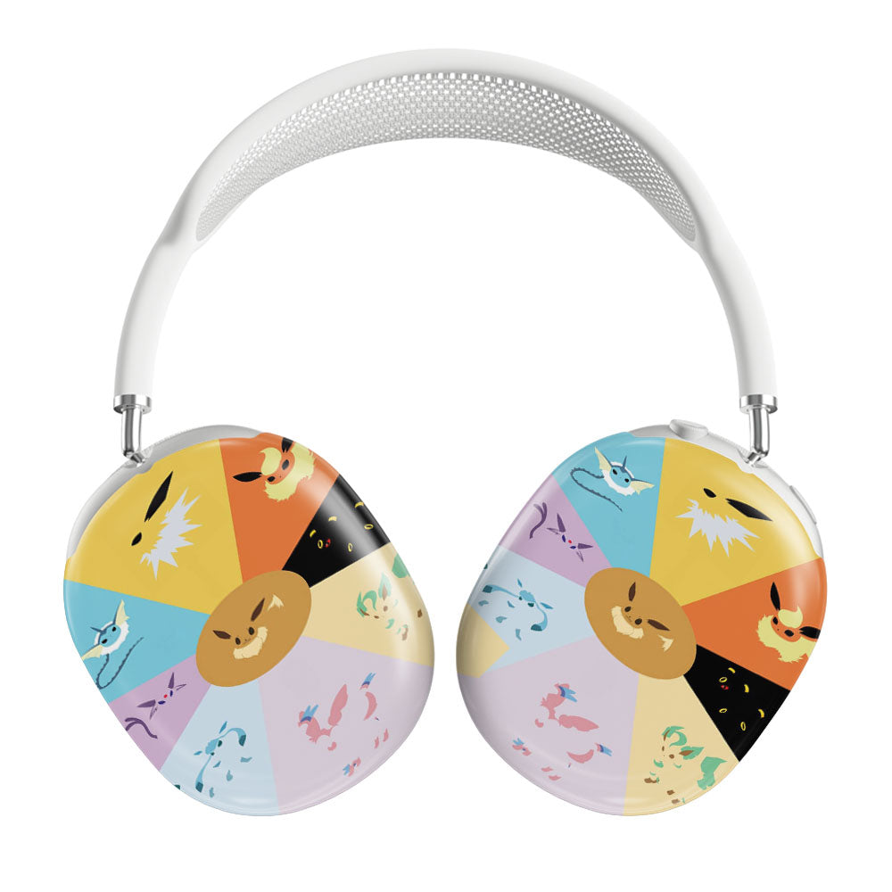 Pokemon Eevee Collage Evolutions Airpods Max Tough Case