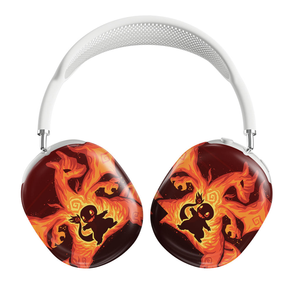 Pokemon Evolution Charmander To Charizard Airpods Max Tough Case