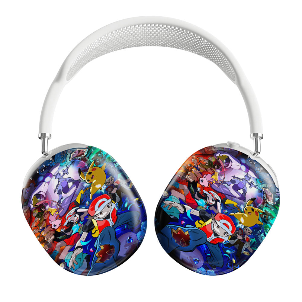 Pokemon Fire Red Fanart Airpods Max Tough Case
