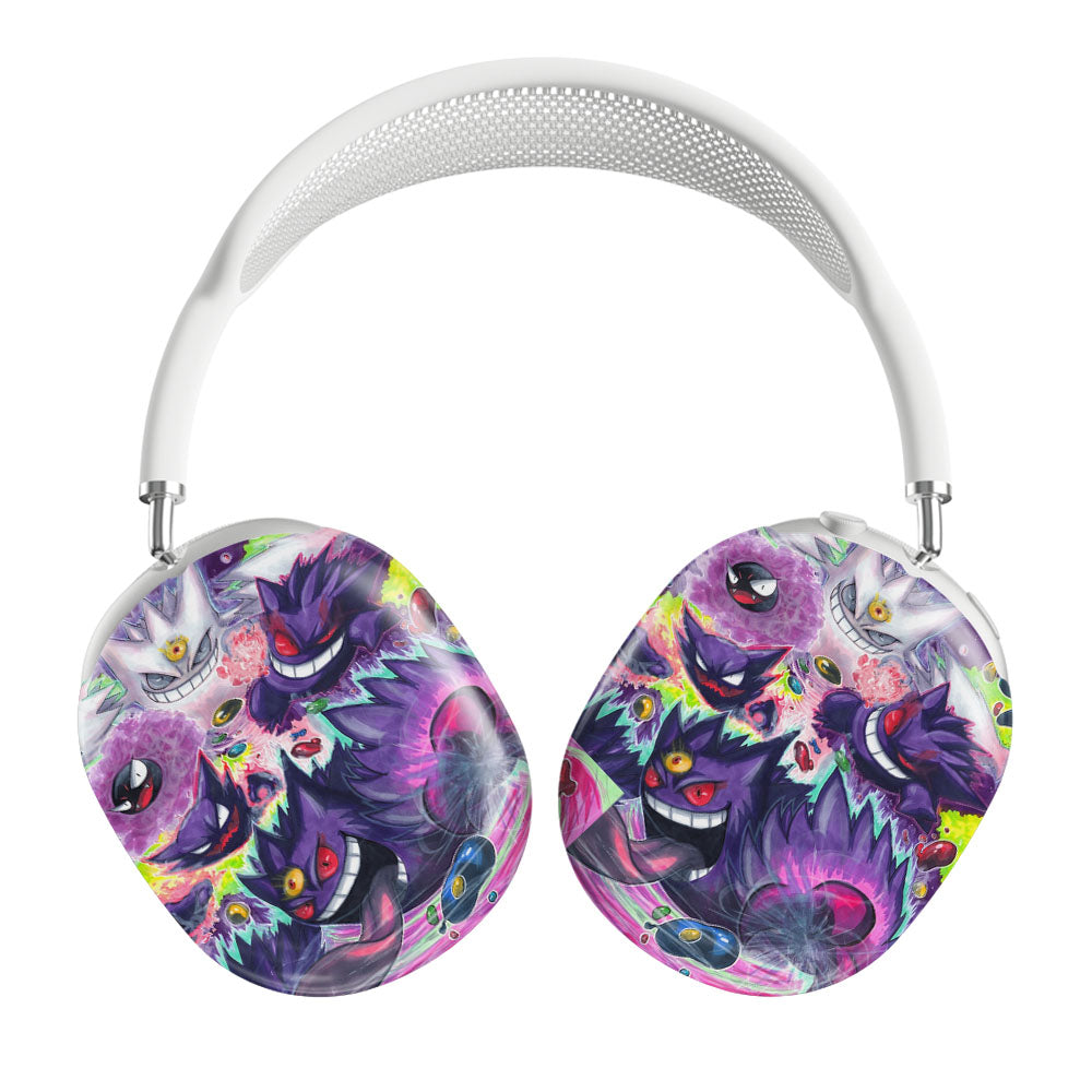 Pokemon Gastly Evolve Ghost Type Airpods Max Tough Case