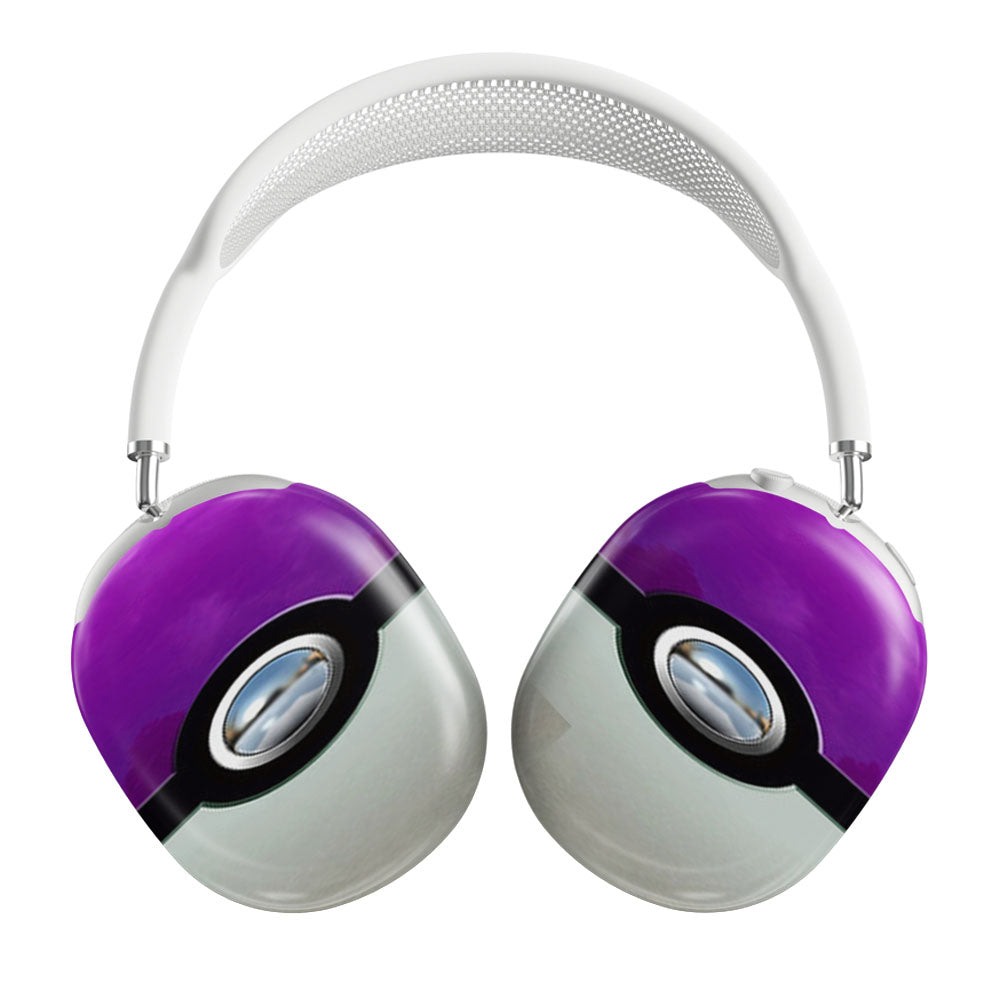 Pokemon Gengar Purple Pokeball Airpods Max Tough Case