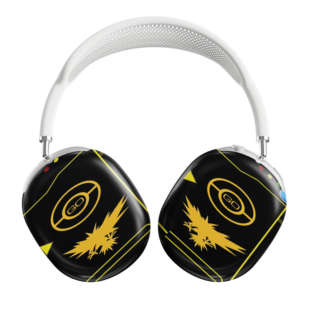 Pokemon Go Pokedex Team Instinct Black Airpods Max Tough Case