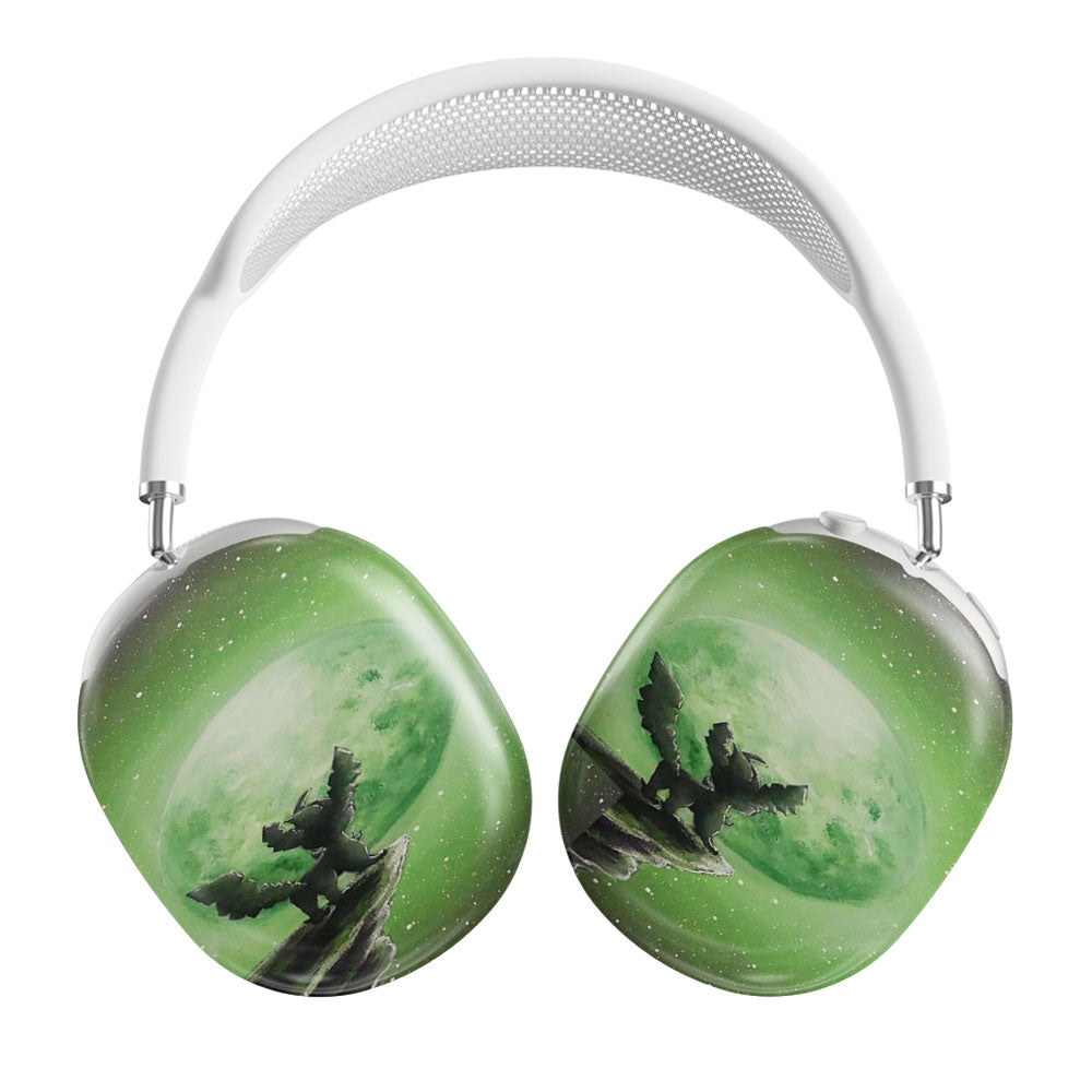 Pokemon Leafeon Under The Moon Art Airpods Max Tough Case