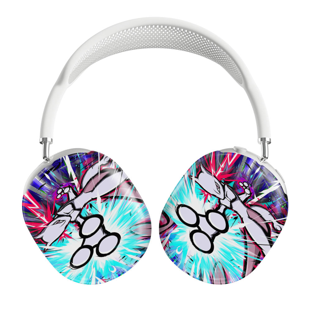Pokemon Mewtwo Legendary Attacks Airpods Max Tough Case