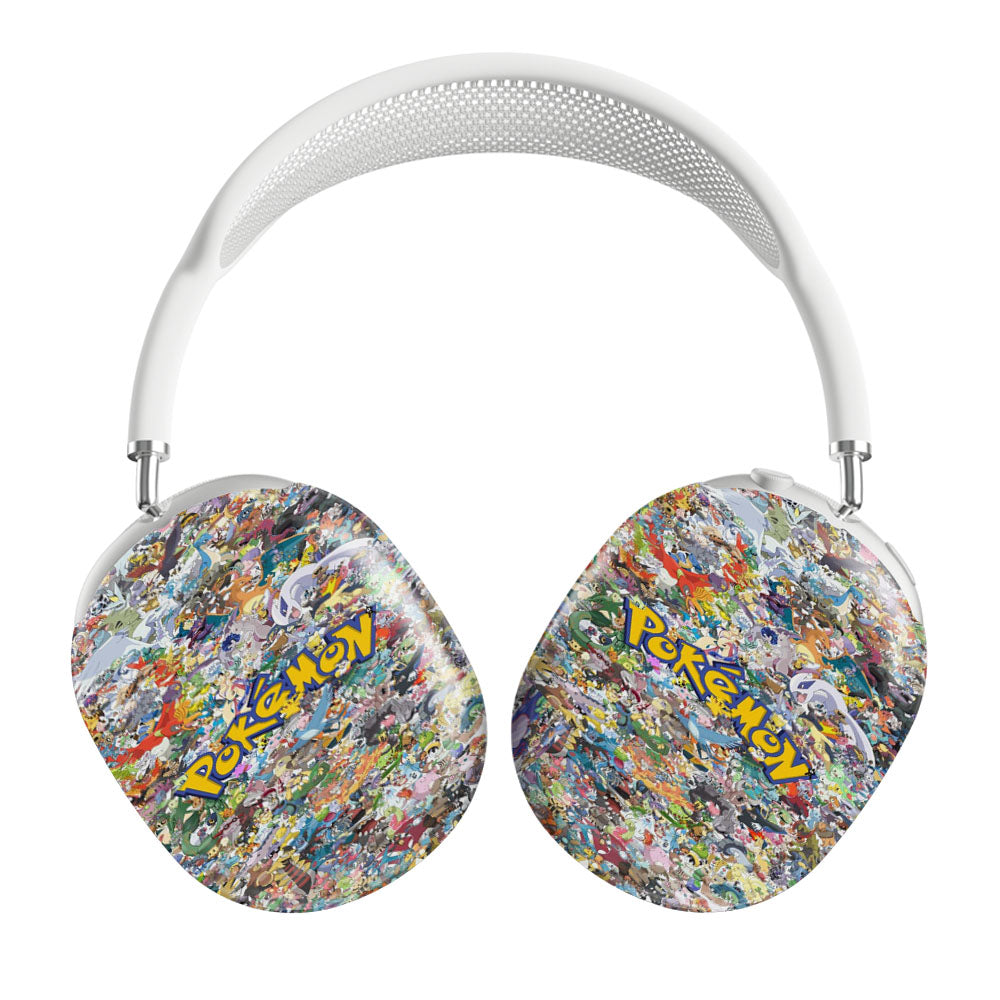 Pokemon Pattern All Char Airpods Max Tough Case