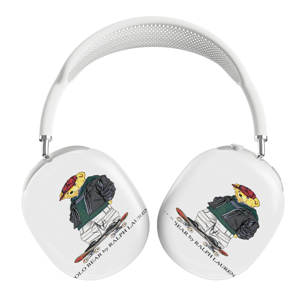 Polo Bear Skateboard Snowboard Airpods Max Tough Case