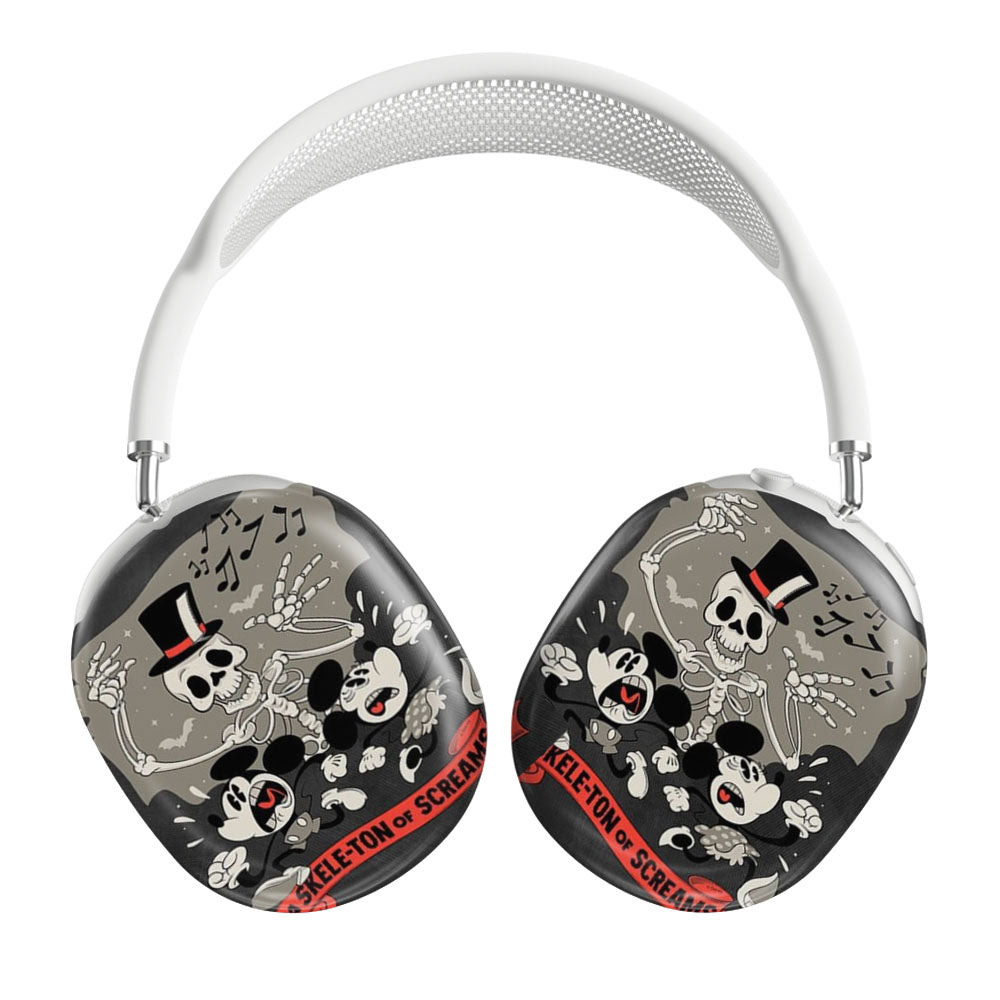 Skeleton Of Screams Mickey & Minnie Airpods Max Tough Case
