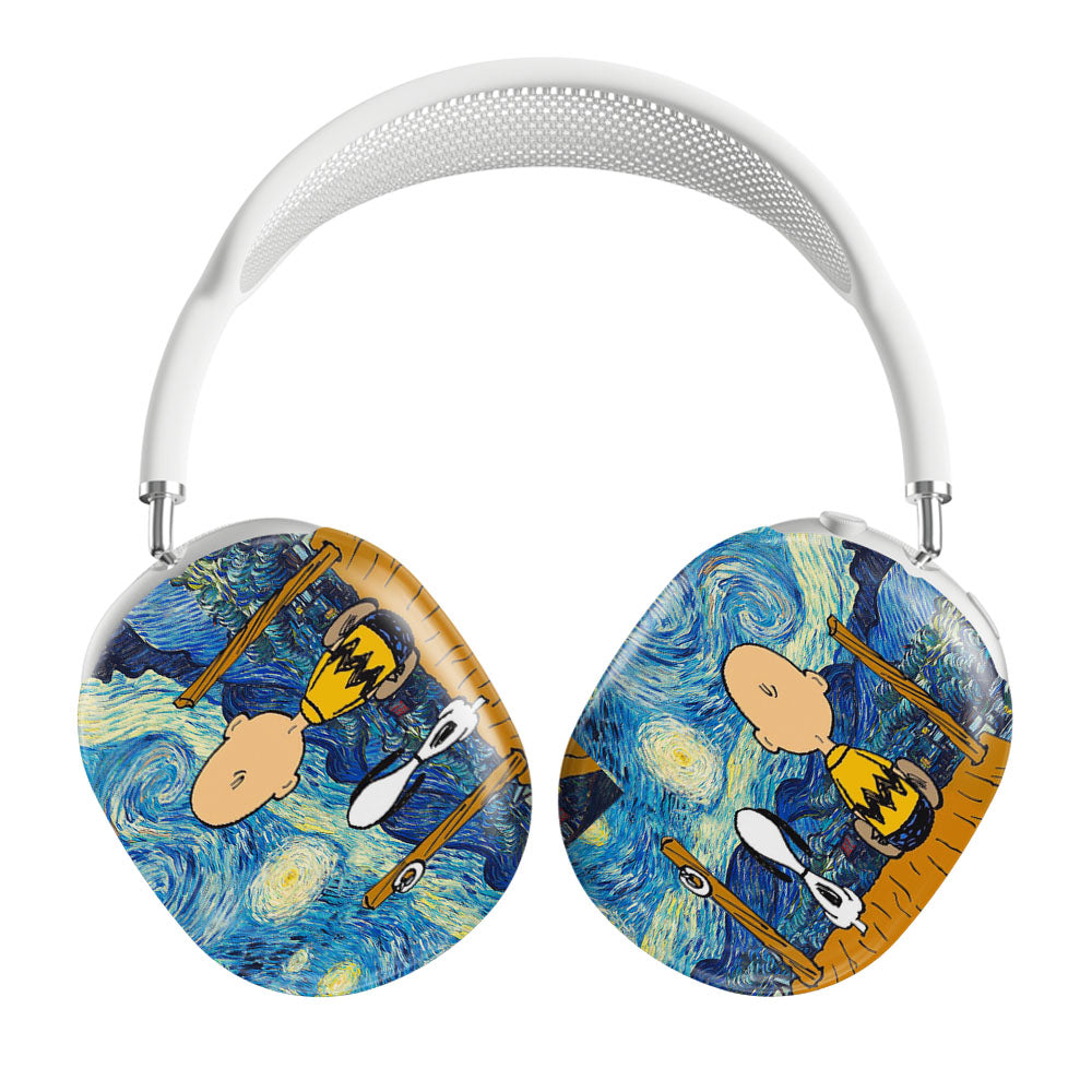 Snoopy And Charlie And Starry Night Airpods Max Tough Case