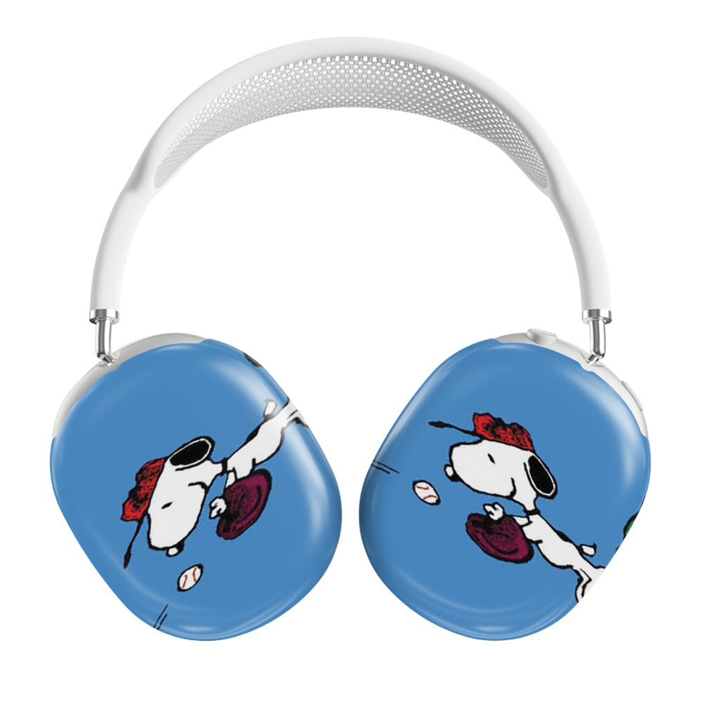 Snoopy Baseball Catch Airpods Max Tough Case