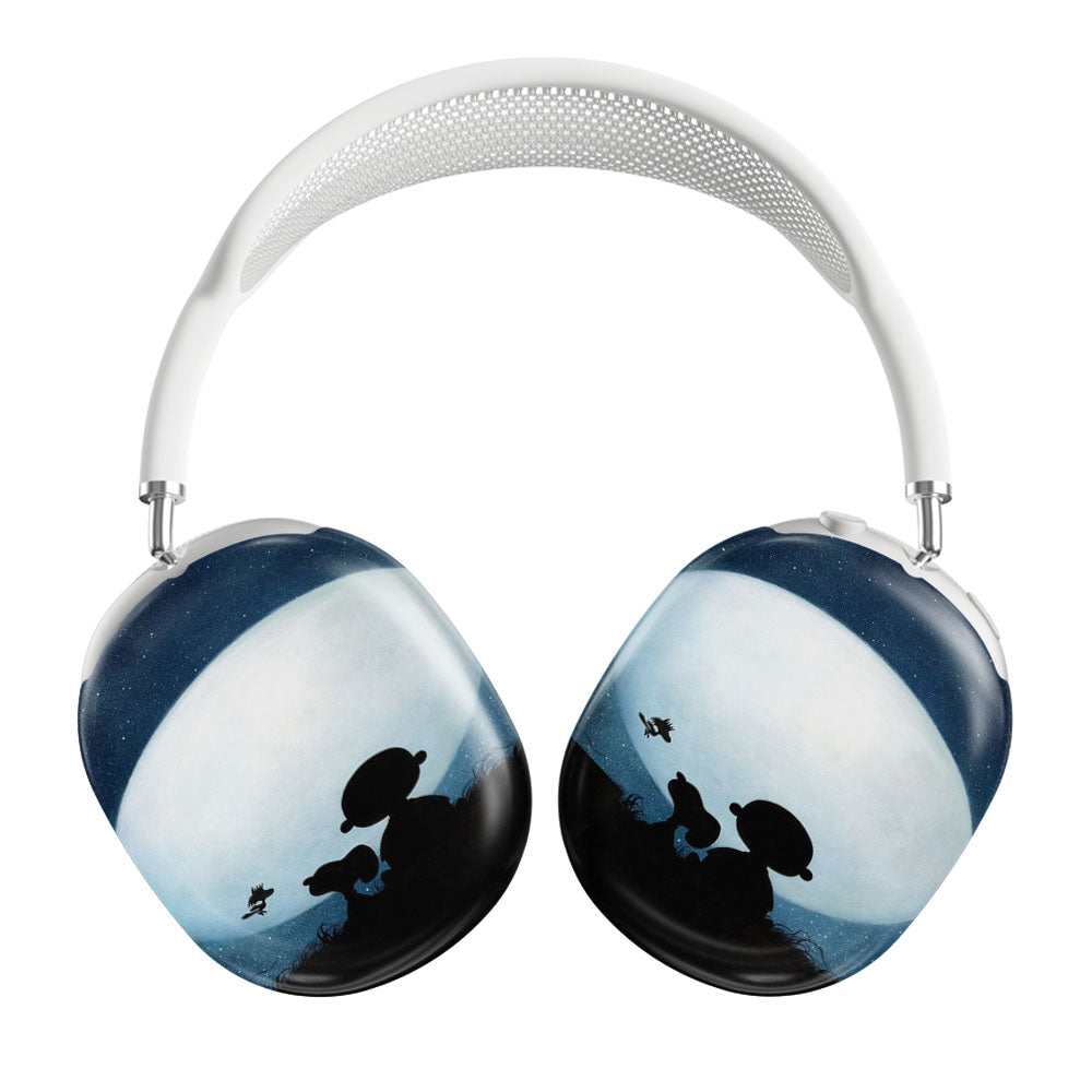 Snoopy Charlie Brown And Moon Airpods Max Tough Case
