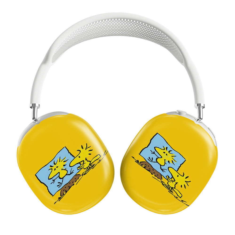Snoopy Woodstock Painting Airpods Max Tough Case