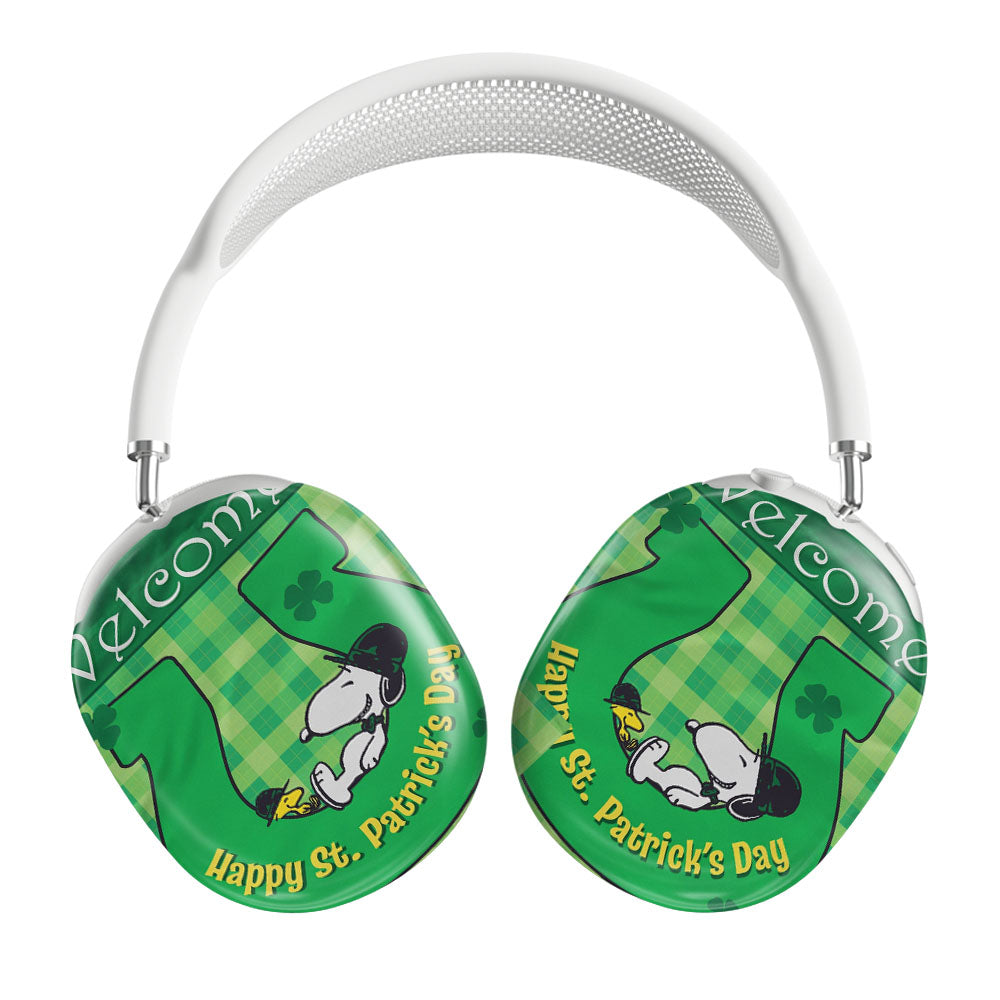 St Patricks Day Snoopy Airpods Max Tough Case