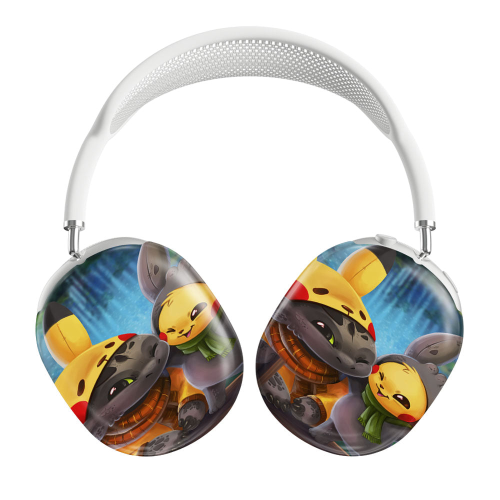 Toothless Night Fury Pikachu Airpods Max Tough Case