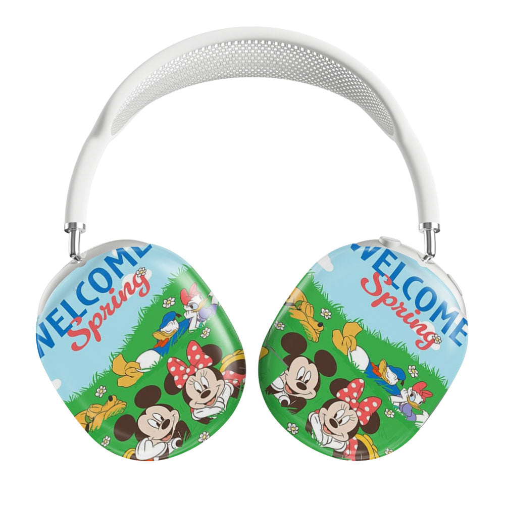 Welcome Spring Mickey And Gang Airpods Max Tough Case