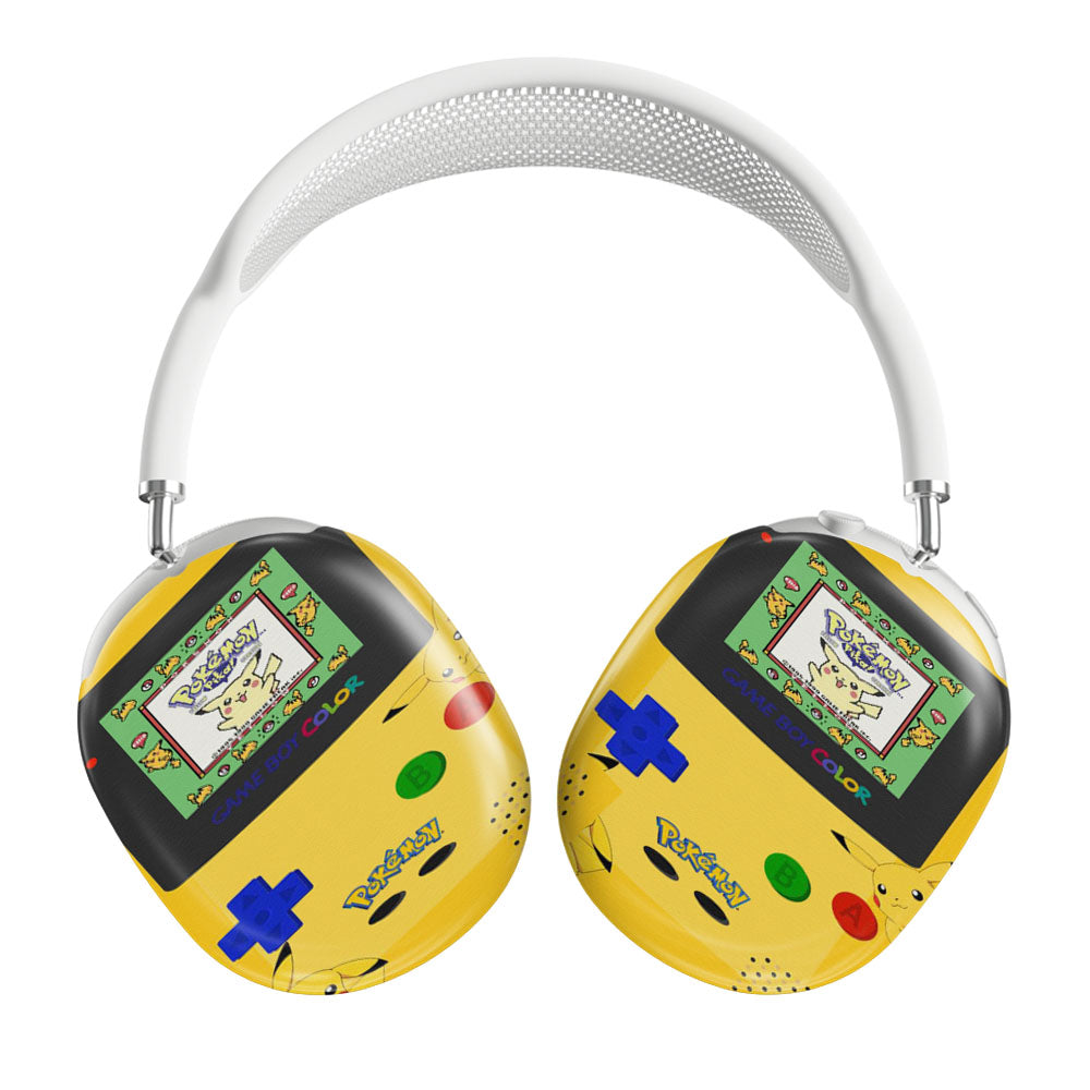Yellow Gameboy Pokemon Console Airpods Max Tough Case