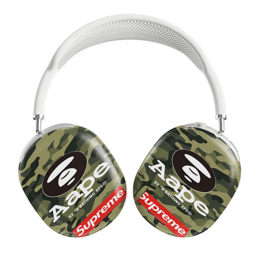 Aape Logo Camouflage Supreme Airpods Max Tough Case